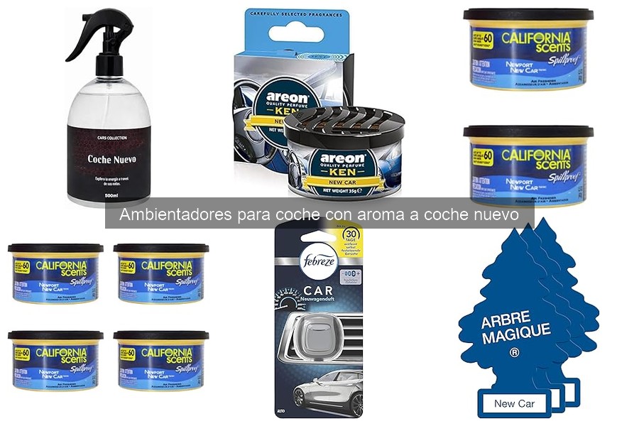Efectos de ambientadores de coche nuevo en personas alérgicas