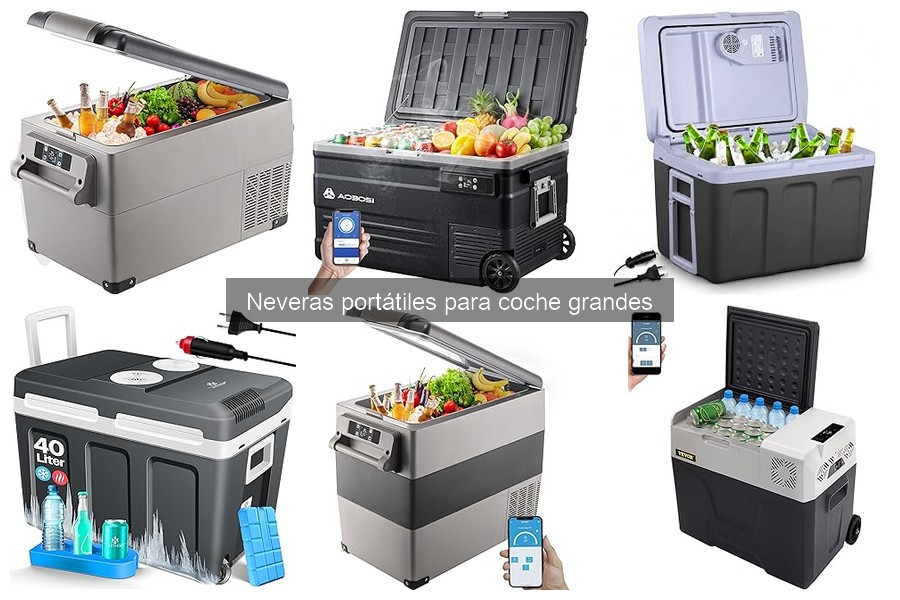 Eficiencia de neveras portátiles grandes: ¿valen la pena?