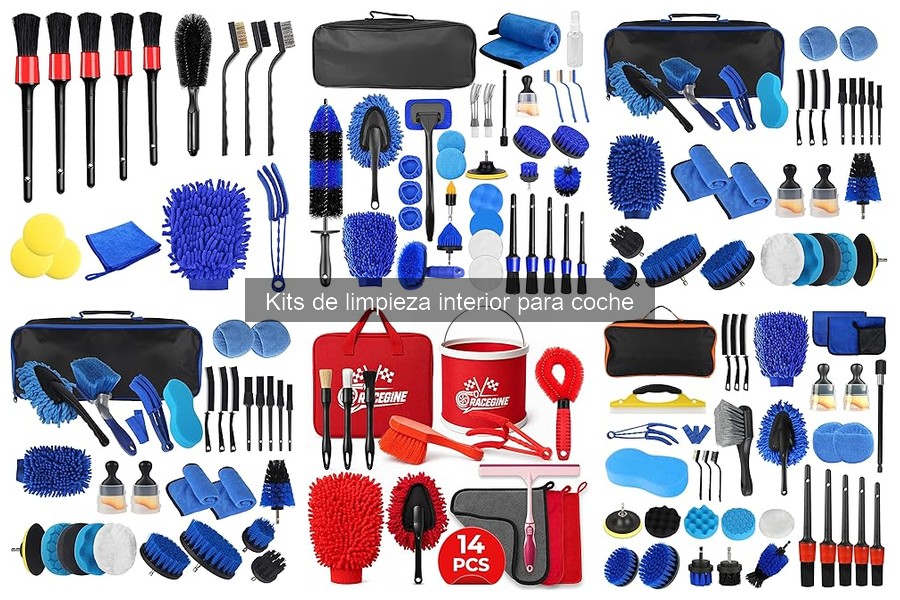 Errores al elegir un kit de limpieza interior para coche