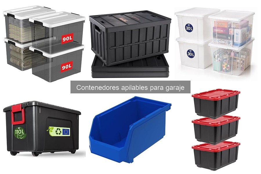 Errores comunes al apilar contenedores en el garaje