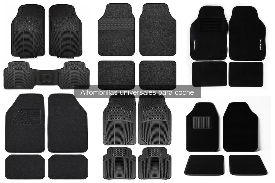 Errores comunes al comprar alfombrillas universales para coche