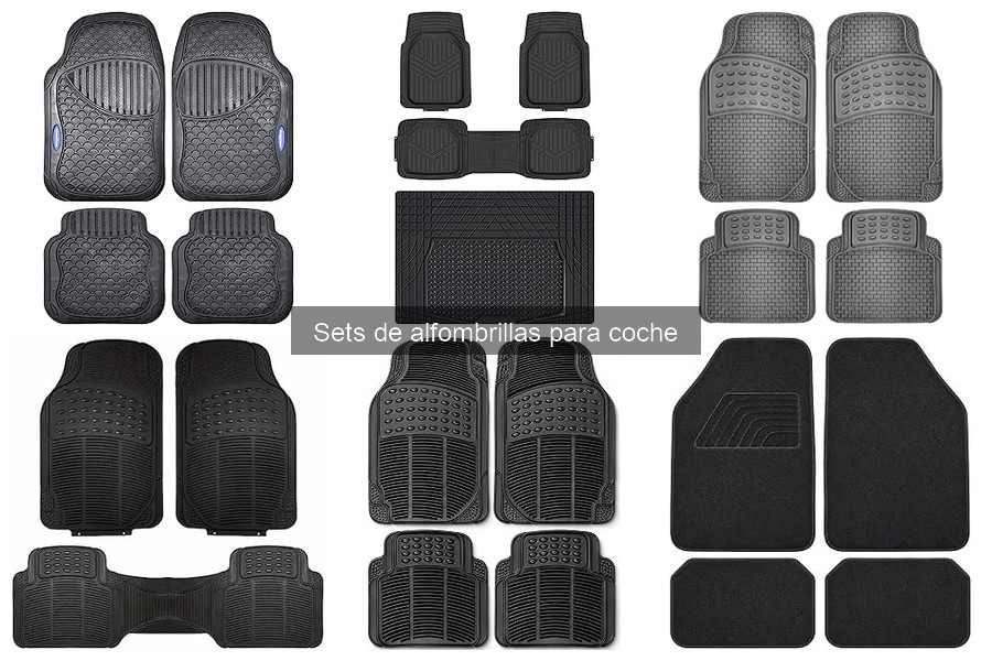 Errores comunes al elegir sets de alfombrillas para coche