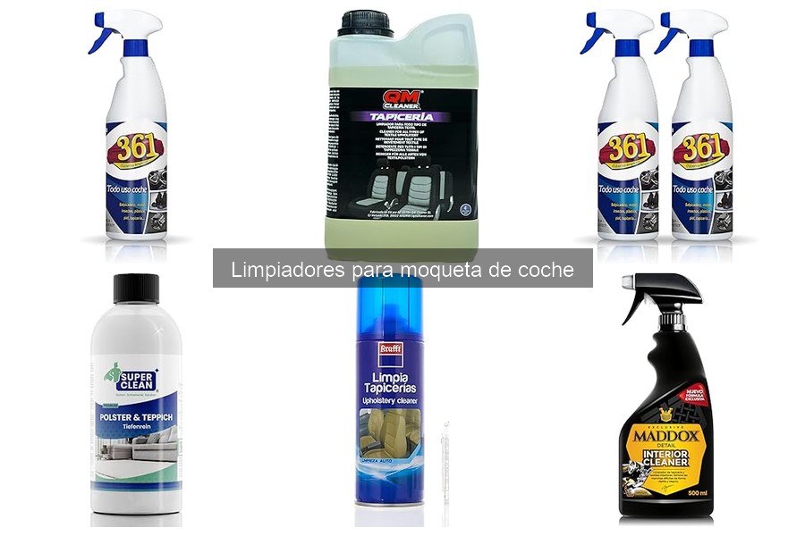 Errores comunes al limpiar la moqueta del coche