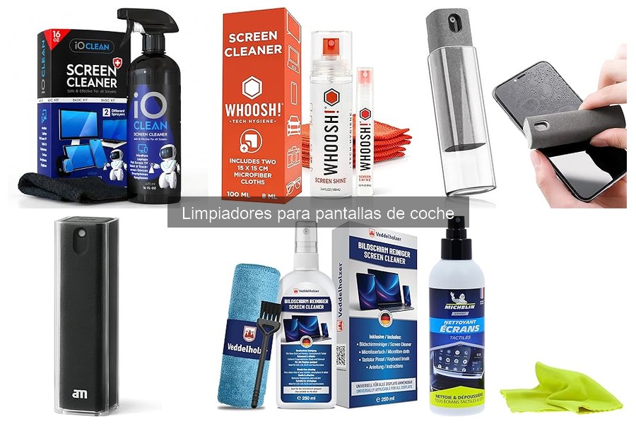 Errores comunes al limpiar pantallas de coche