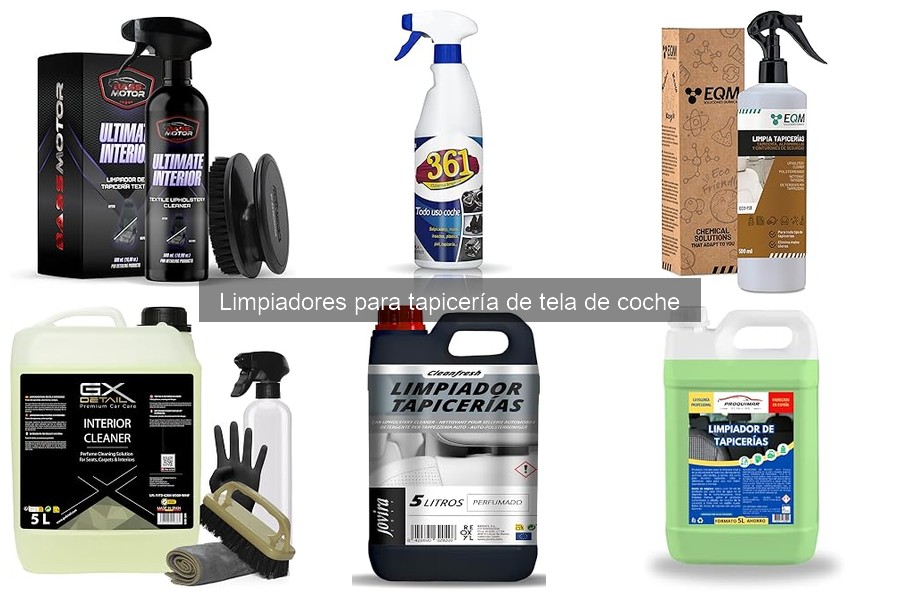 Errores comunes al limpiar tapicería de tela de coche
