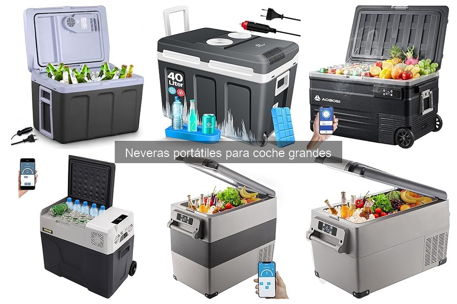 Errores comunes al usar neveras portátiles grandes en coche