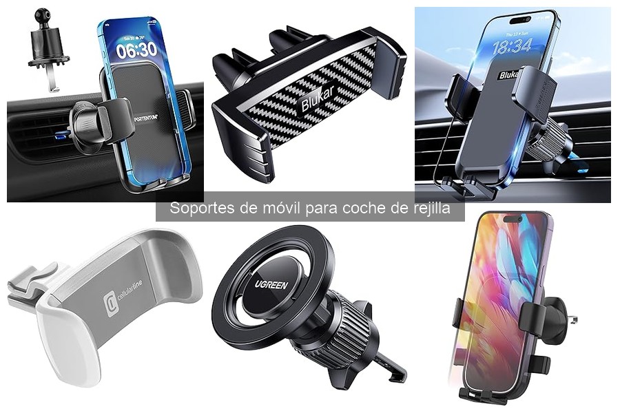 Errores Comunes al Usar Soportes de Móvil para Coche de Rejilla