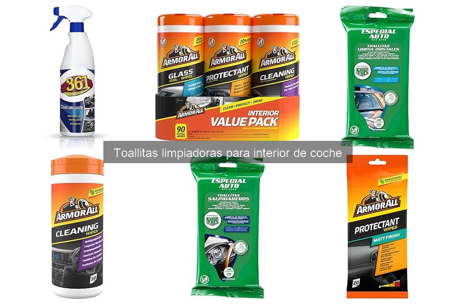 Errores comunes al usar toallitas limpiadoras de coche