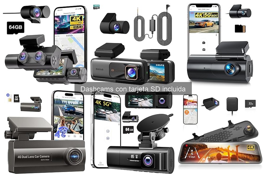 Errores comunes al usar una dashcam con tarjeta SD incluida