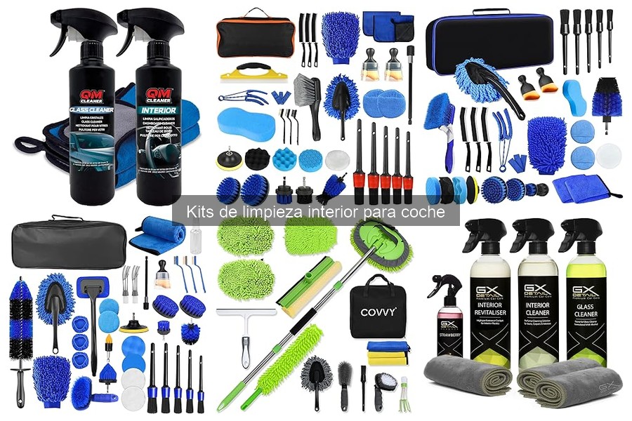 Frecuencia Ideal para Limpiar el Interior del Coche con Kits