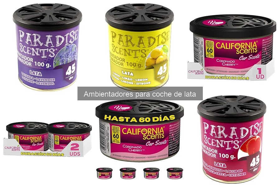 Frecuencia Ideal para Reemplazar Ambientadores de Lata