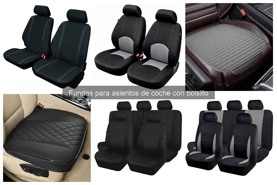 Fundas para Asientos de Coche con Bolsillo: ¿Qué son?
