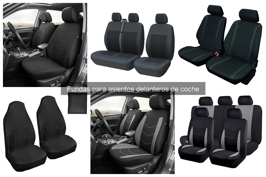 Fundas para asientos delanteros de coche: ¿Qué son y para qué sirven?