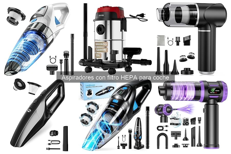 Guía de compra: Aspiradores con filtro HEPA para coche