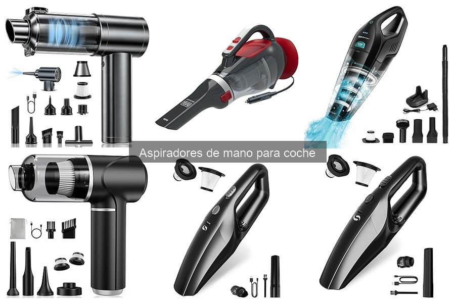 Guía de compra de aspiradores de mano para coche