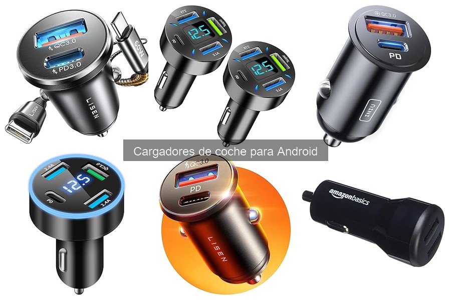 Guía de Compra de Cargadores de Coche para Android
