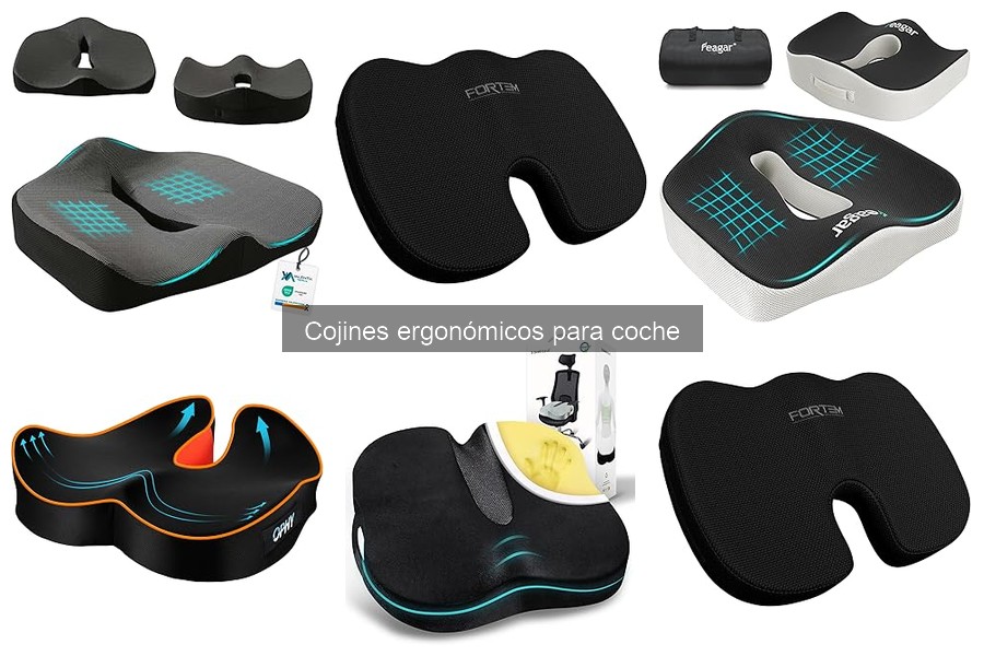 Guía de compra de cojines ergonómicos para coche