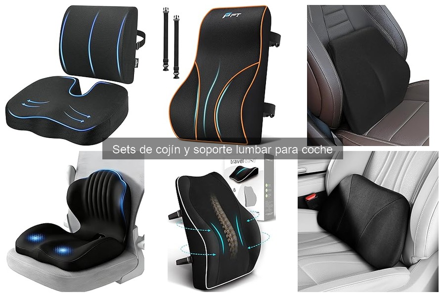 Guía de compra de cojines lumbares para coche