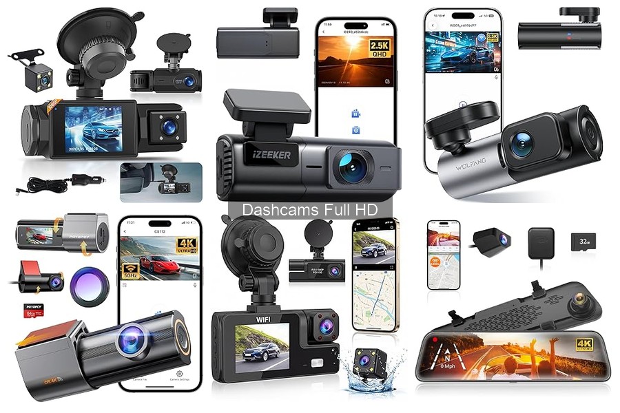 Guía de compra de dashcams Full HD para coches