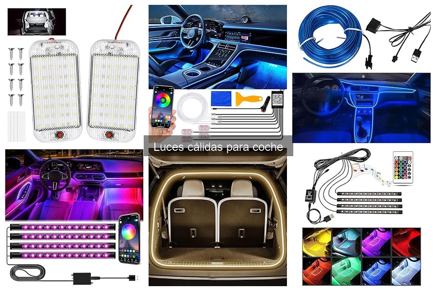 Guía de compra de luces cálidas para coche: ilumina tu viaje