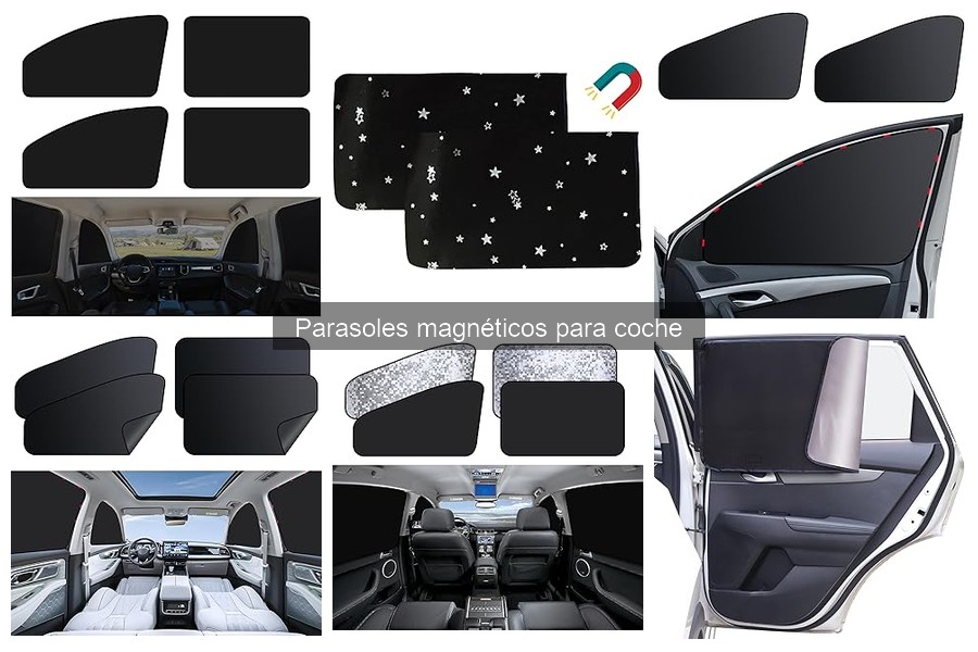 Guía de compra de parasoles magnéticos para coche