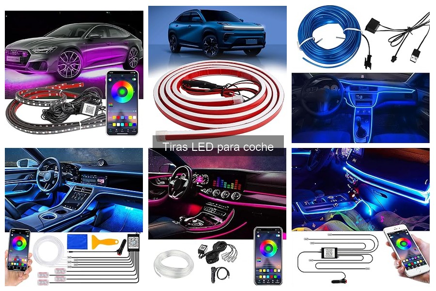 Guía de compra de tiras LED para coche: lo que debes saber