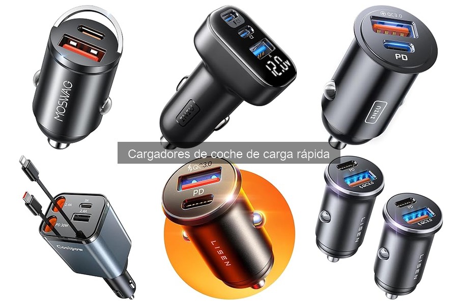 Guía de compra para cargadores de coche de carga rápida