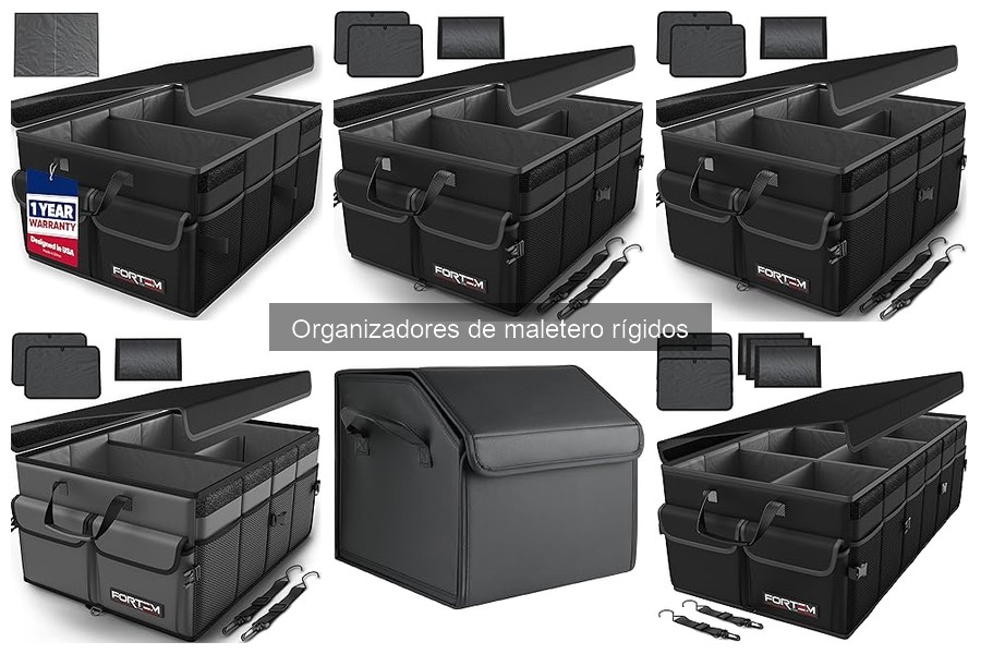Guía de compra para organizadores de maletero rígidos