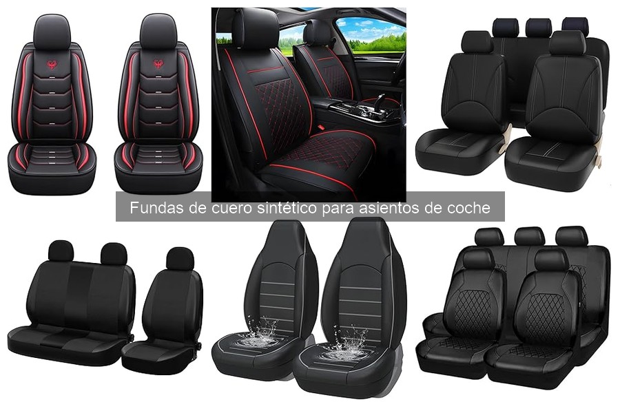 Guía de Instalación de Fundas de Cuero Sintético para Asientos