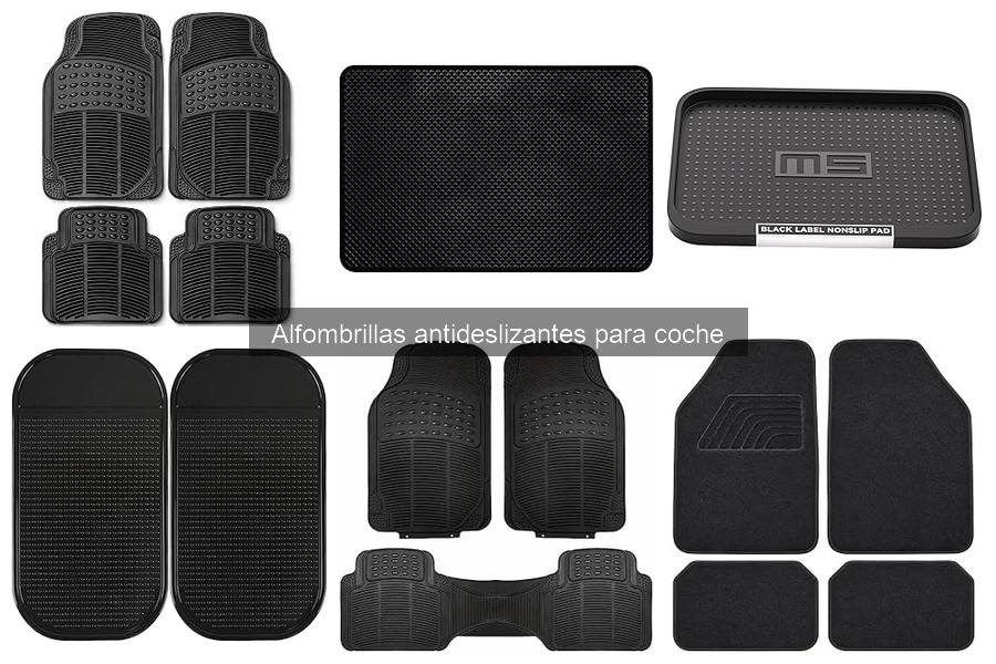 Guía para Elegir Alfombrillas Antideslizantes para tu Coche