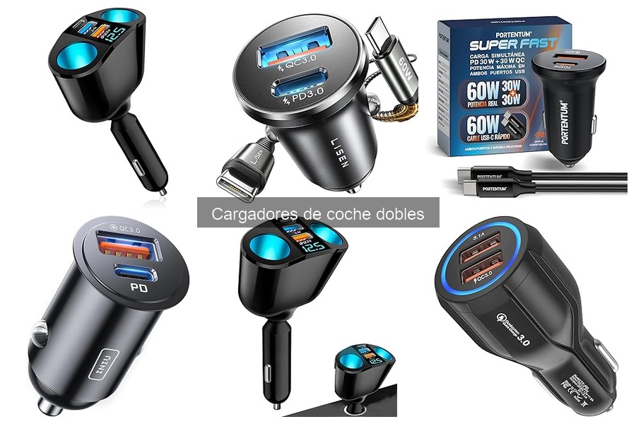 Guía para Elegir el Mejor Cargador de Coche Doble