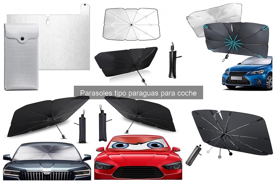 Guía para elegir el mejor parasol tipo paraguas para tu coche