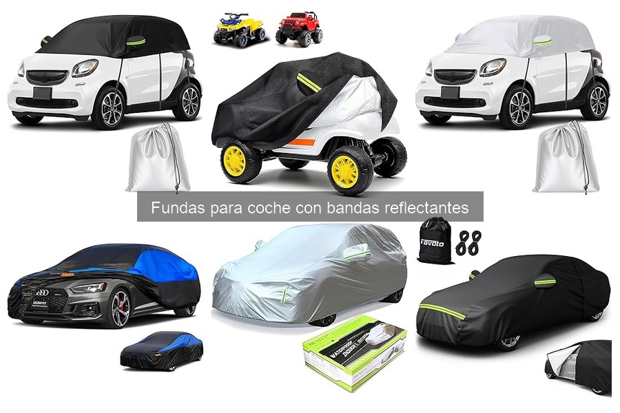 Guía para elegir la funda para coche con bandas reflectantes