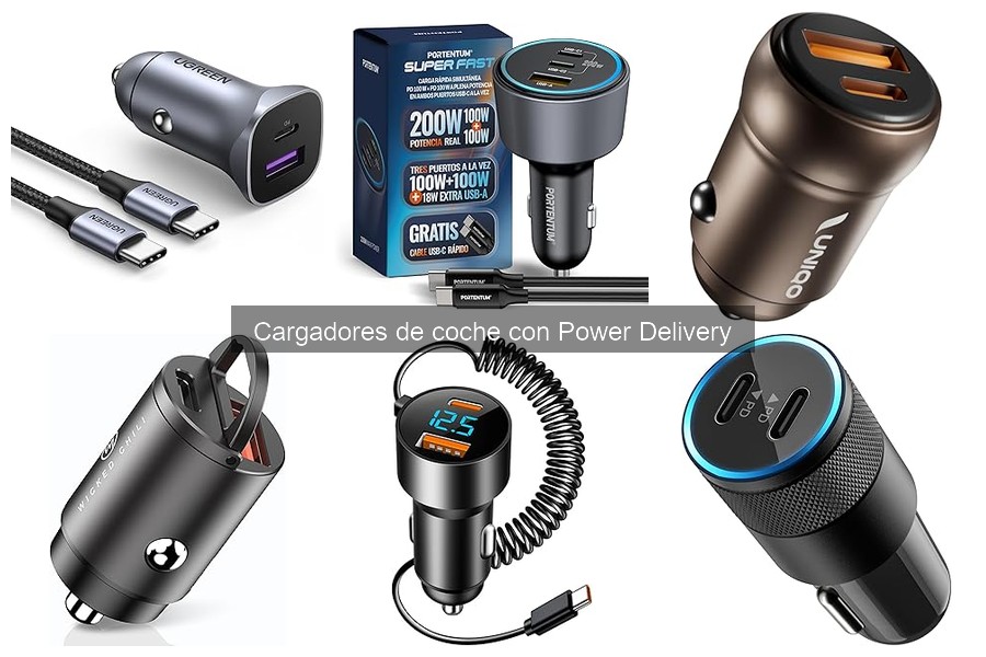 Guía para instalar un cargador de coche con Power Delivery