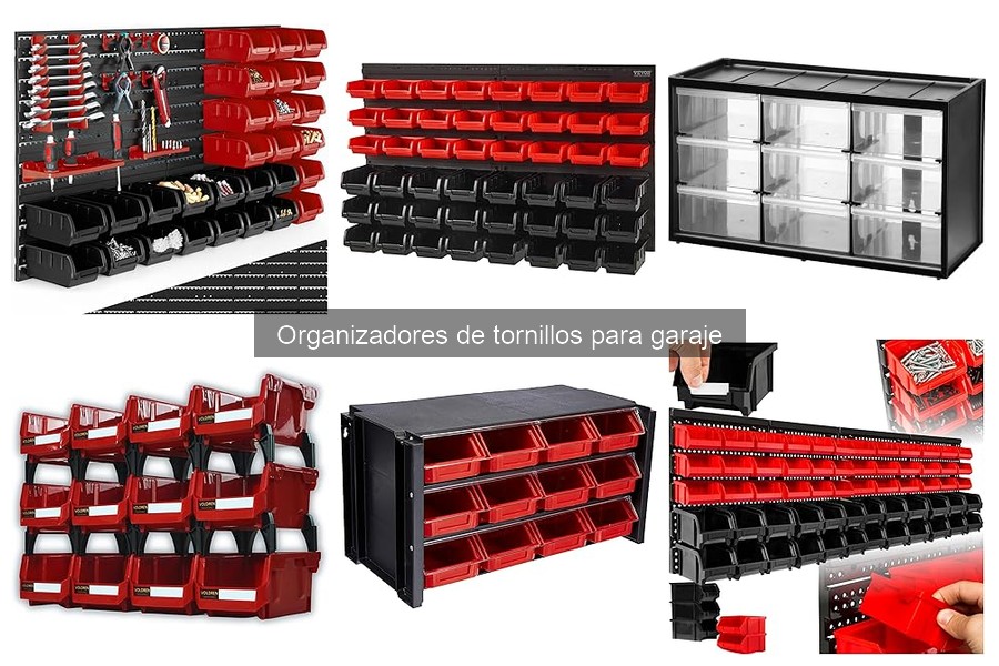 Ideas creativas para organizar tornillos en tu garaje