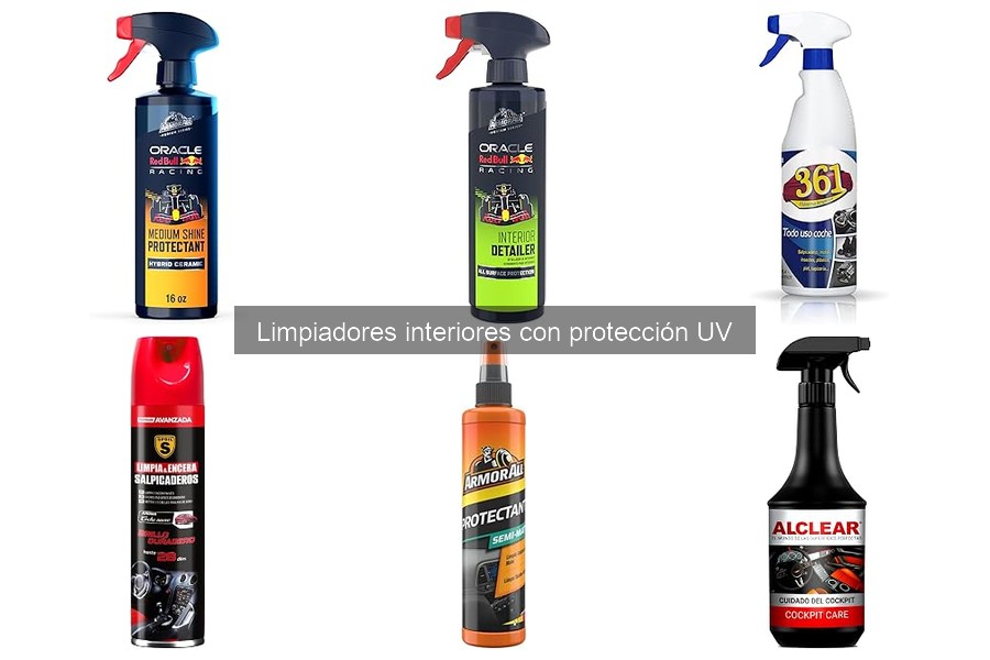 Ingredientes Clave en Limpiadores Interiores con Protección UV