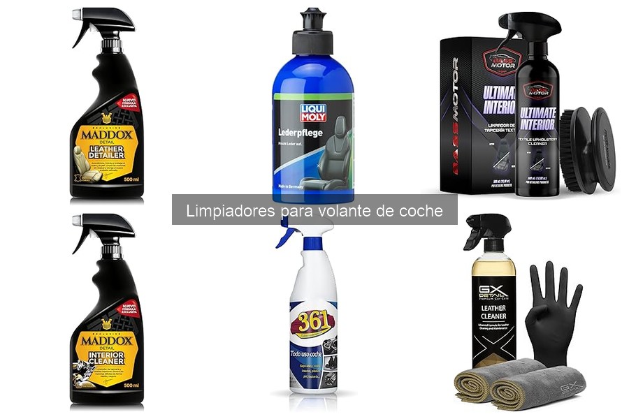 Ingredientes que debes evitar en limpiadores de volante