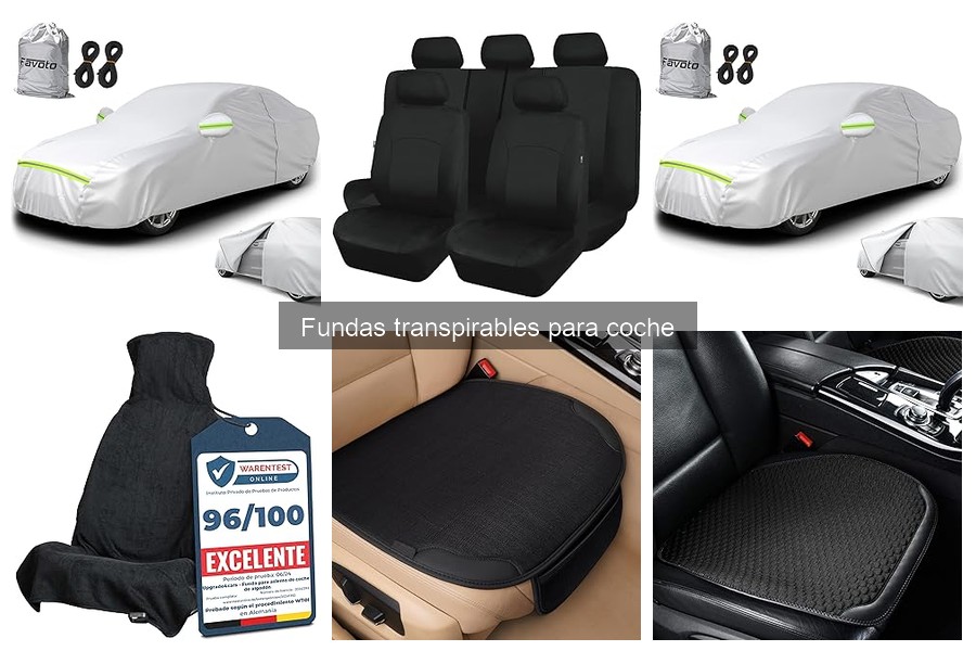 Instala fácilmente una funda transpirable para coche