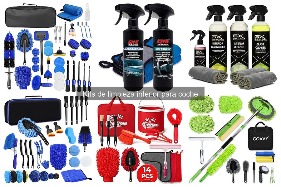 ¿Kits de limpieza interior dañan coches de lujo? Guía segura