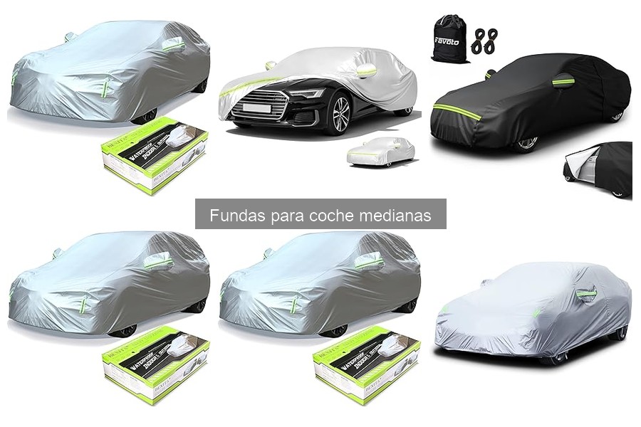 Las Mejores Fundas para Coche Medianas: Comparativa 2023