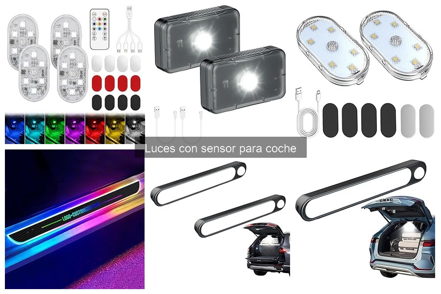 Las Mejores Luces con Sensor para Coche: Comparativa 2023