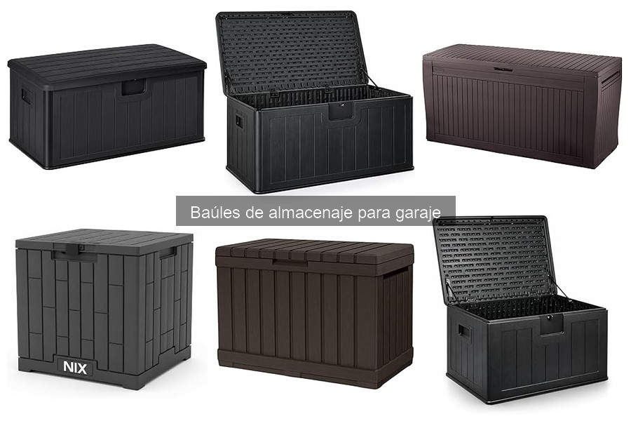 Las mejores marcas de baúles de almacenaje para garaje