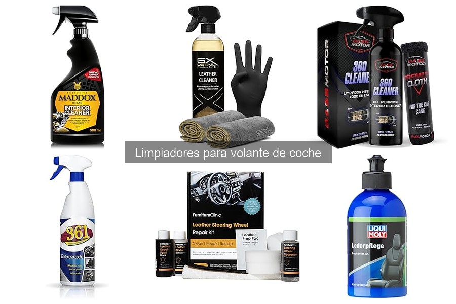 Limitaciones de limpiadores para volante de coche