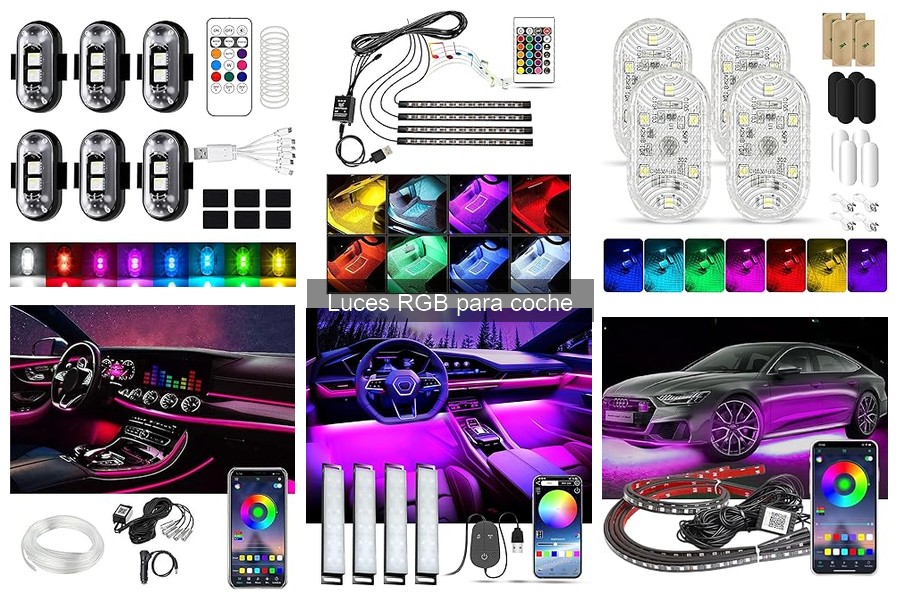Limites de uso: ¿dónde no instalar luces RGB en tu coche?