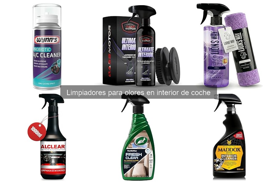 Limpiadores de olores naturales para coche: guía de compra
