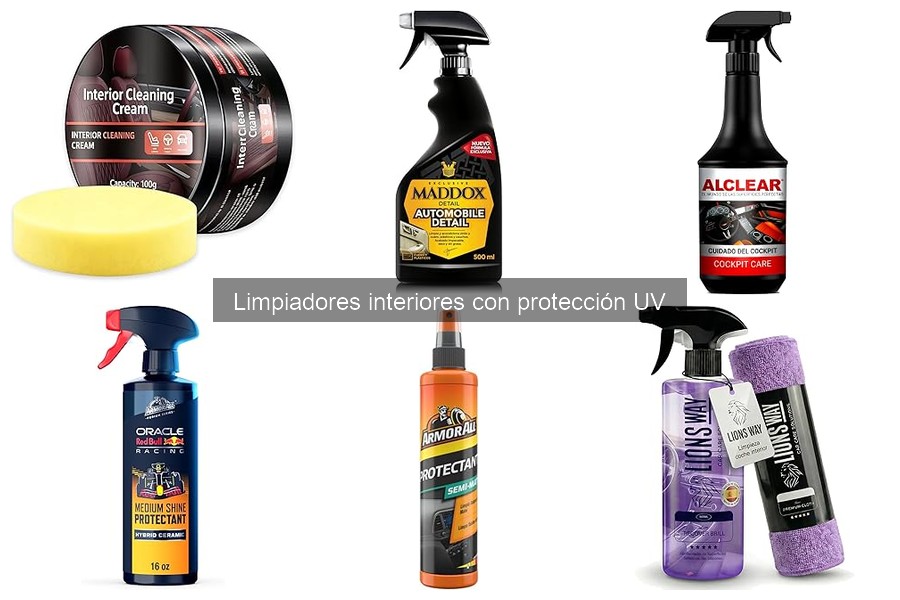 Limpiadores interiores con protección UV: ¿Son seguros para tu coche?