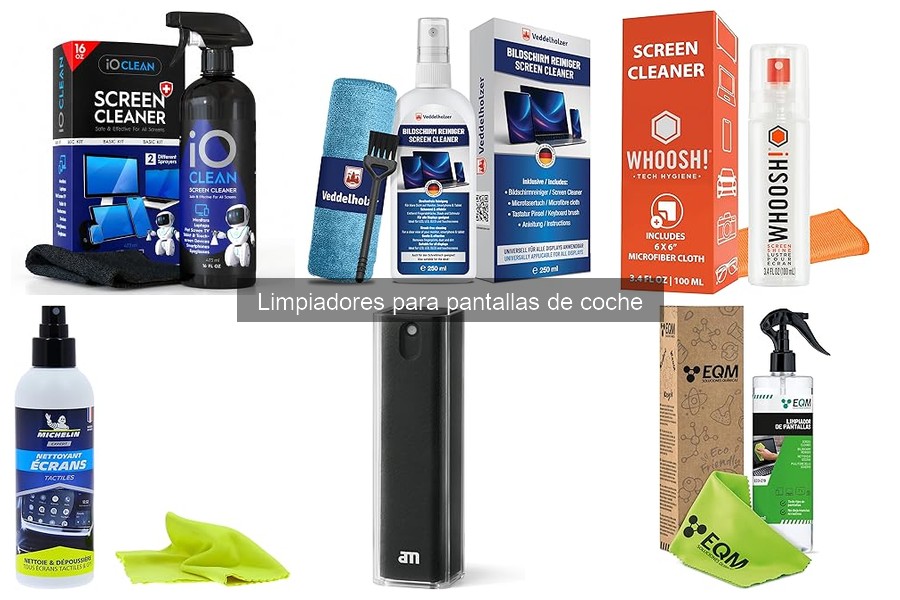 Limpiadores para Pantallas de Coche: ¿Qué Son y Cómo Usarlos?