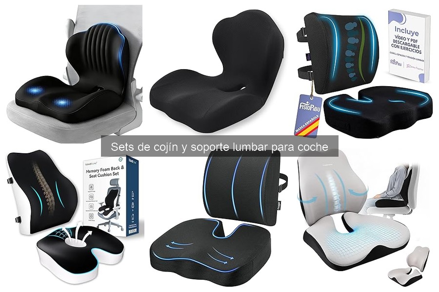 ¿Los cojines lumbares mejoran tu postura al conducir?