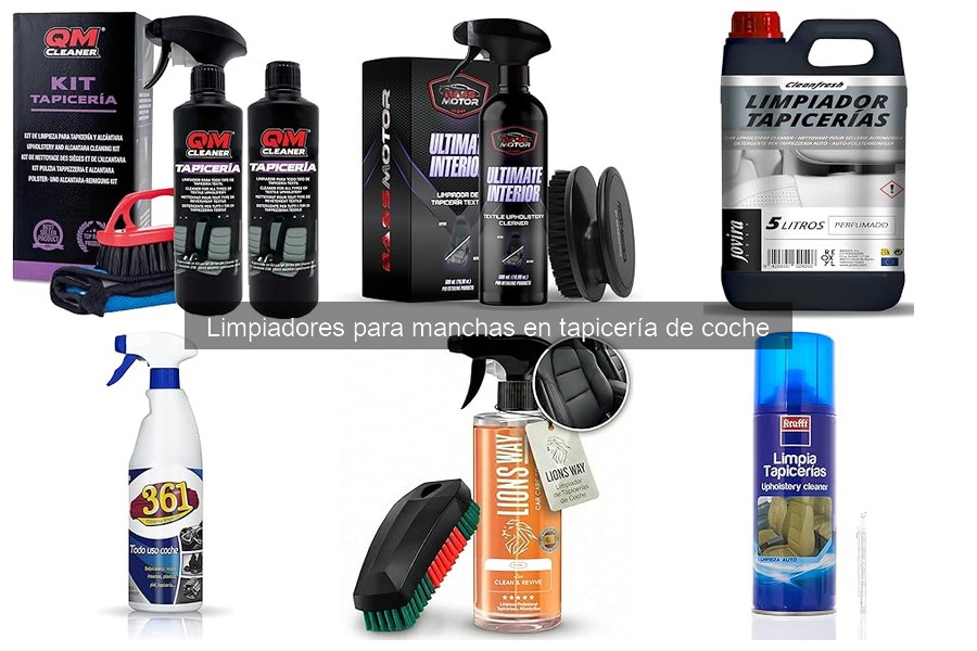 Los Mejores Limpiadores para Manchas de Grasa en Tapicería