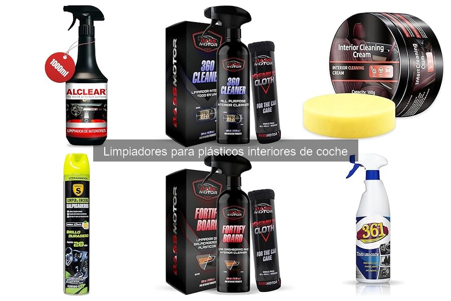 Los Mejores Limpiadores para Plásticos Interiores de Coche